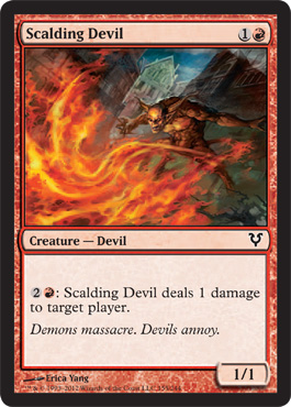 Scalding Devil - Avacyn Restored Spoiler