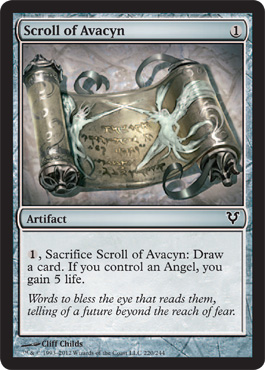 Scroll of Avacyn - Avacyn Restored Spoiler