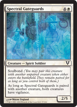 Spectral Gateguards - Avacyn Restored Spoiler