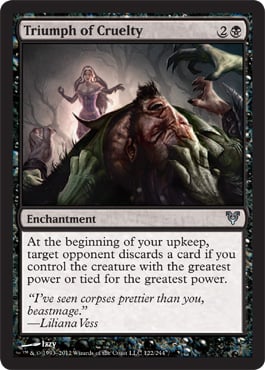 Triumph of Cruelty - Avacyn Restored Spoiler