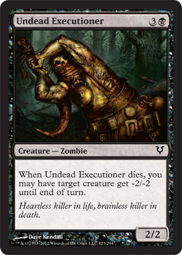 Undead Executioner - Avacyn Restored Spoiler