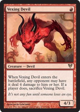 Vexing Devil - Avacyn Restored Spoiler