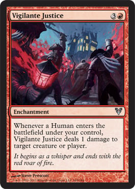 Vigilante Justice - Avacyn Restored Spoiler