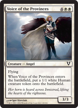 Voice of the Provinces - Avacyn Restored Spoiler