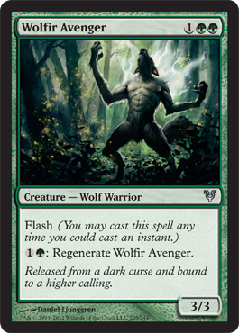 Wolfir Avenger - Avacyn Restored Spoiler