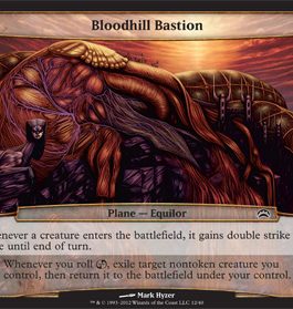 Bloodhill Bastion - Planechase Spoiler