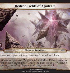Hedron Fields of Agadeem - Planechase Spoiler