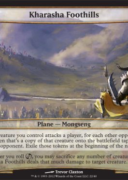 Kharasha Foothills - Planechase Spoiler