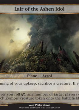 Lair of the Ashen Idol - Planechase Spoiler