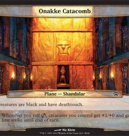 Onakke Catacomb - Planechase Spoiler