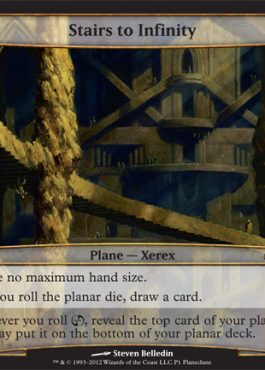 Planechase Spoiler - Stairs to Infinity