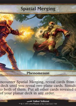 Spatial Merging - Planechase Spoilers