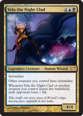 Vela the Night-Clad - Planechase Spoiler