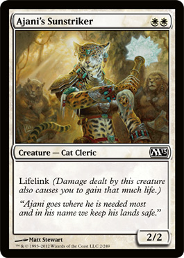 Ajani's Sunstriker - M13 Visual Spoiler