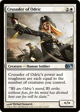 Crusader of Odric - MTG M13 Spoiler