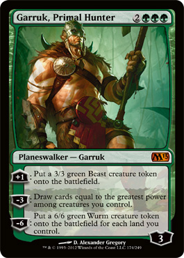 Garruk, Primal Hunter - M13 Spoiler