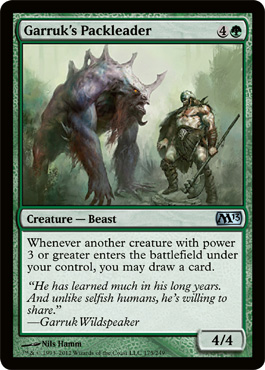 Garruk’s Packleader - M13 Spoilers