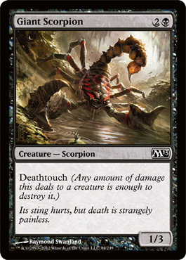 Giant Scorpion - MTG M13 Spoiler