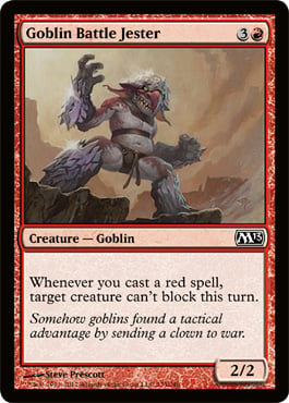 Goblin Battle Jester - M13 Visual Spoiler