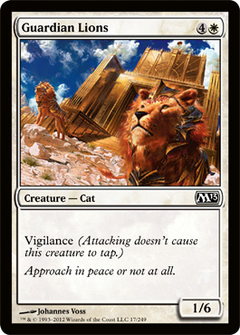 Guardian Lions - M13 Spoiler