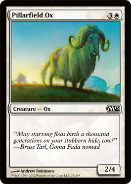 Pillarfield Ox - M13 Spoilers