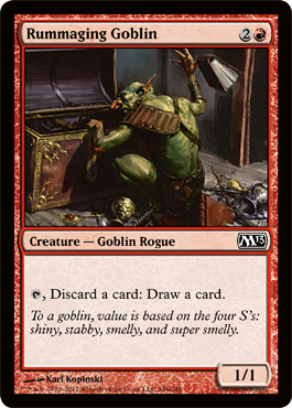 Rummaging Goblin - M13 Spoiler