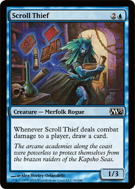 Scroll Thief - M13 MTG Spoiler