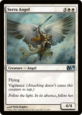 Serra Angel - MTG M13 Spoiler