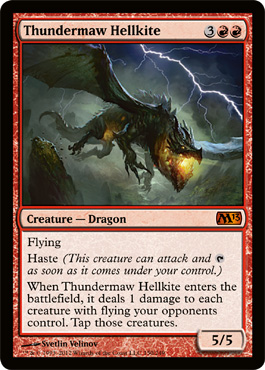 Thundermaw Hellkite - M13 Visual Spoiler