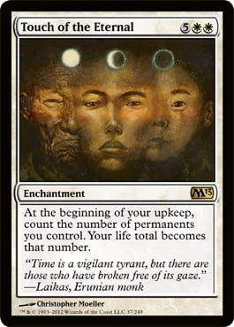 Touch of the Eternal - M13 Spoiler
