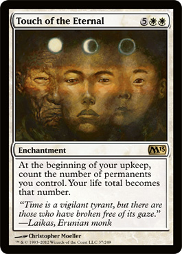 Touch of the Eternal - M13 Spoiler