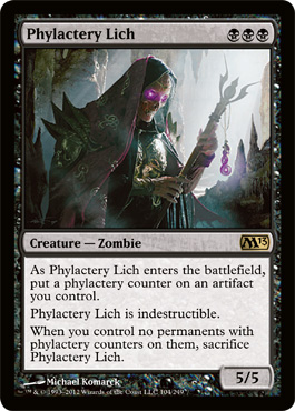 Phylactery Lich - M13 Spoiler