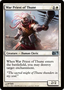 War Priest of Thune - M13 Spoiler