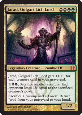 Jarad, Golgari Lich Lord - Return to Ravnica Spoiler