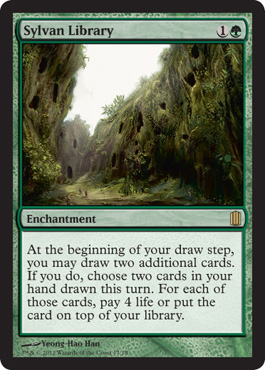 Sylvan Library - Commander’s Arsenal Spoiler