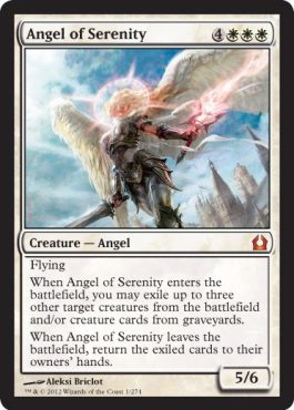 Angel of Serenity - Return to Ravnica Spoiler