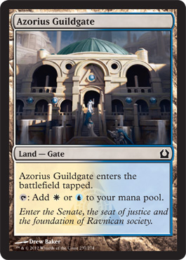 Azorius Guildgate - Return to Ravnica Spoiler