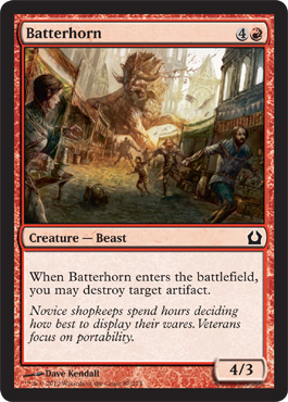 Batterhorn - Return to Ravnica Spoiler