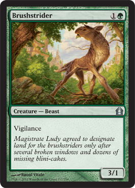 Brushstrider - Return to Ravnica Spoiler