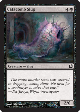 Catacomb Slug - Return to Ravnica Spoilers