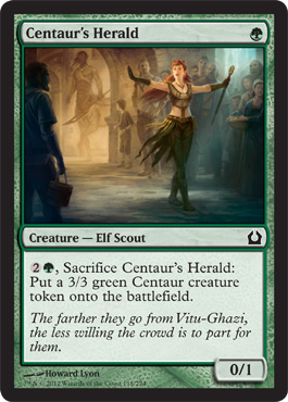 Centaur’s Herald - Return to Ravnica Spoiler