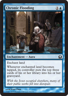 Chronic Flooding - Return to Ravnica MTG Spoiler