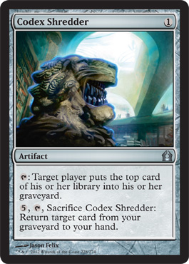 Codex Shredder - Return to Ravnica Spoiler