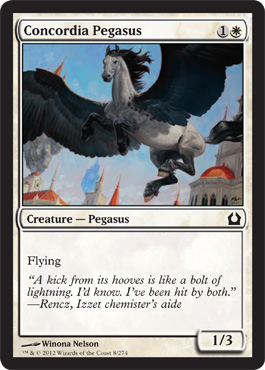 Concordia Pegasus - Return to Ravnica Spoiler