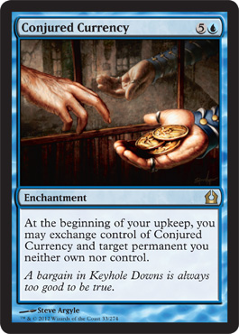 Conjured Currency - Return to Ravnica Spoiler