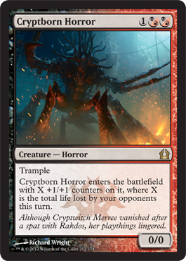 Cryptborn Horror - Return to Ravnica Spoilers