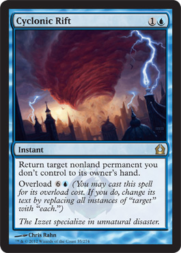 Cyclonic Rift - Return to Ravnica Spoiler