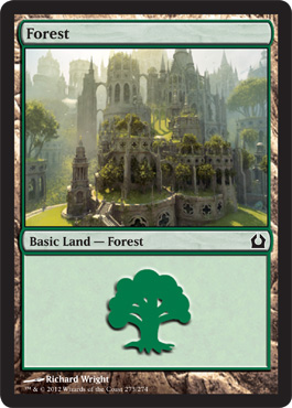 Forest 2 - Return to Ravnica Spoiler