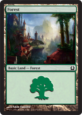 Forest 3 - Return to Ravnica Spoiler