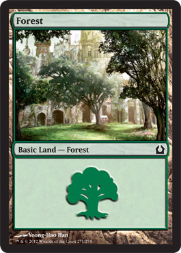 Forest 4 - Return to Ravnica Spoiler